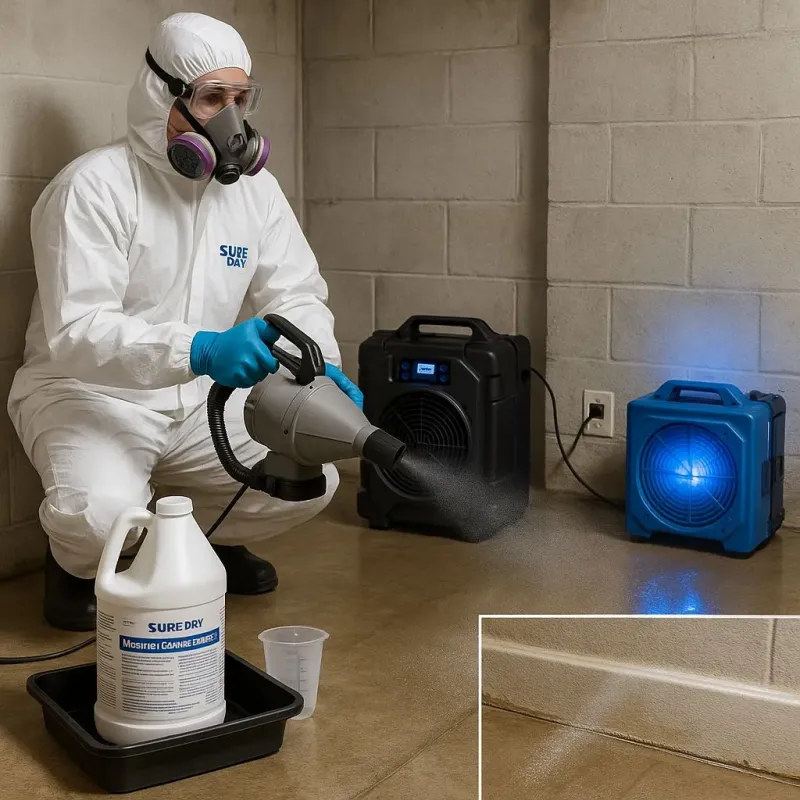 Sanitization and Odor Removal process in Garyville, LA