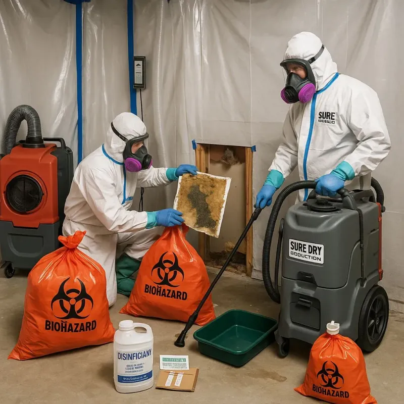 Contaminated Water Handling Protocols process in Garyville, LA