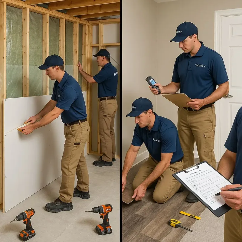 Repairs and Reconstruction process in Garyville, LA