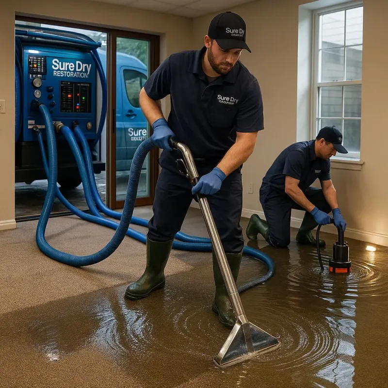 Water Extraction and Removal process in Garyville, LA